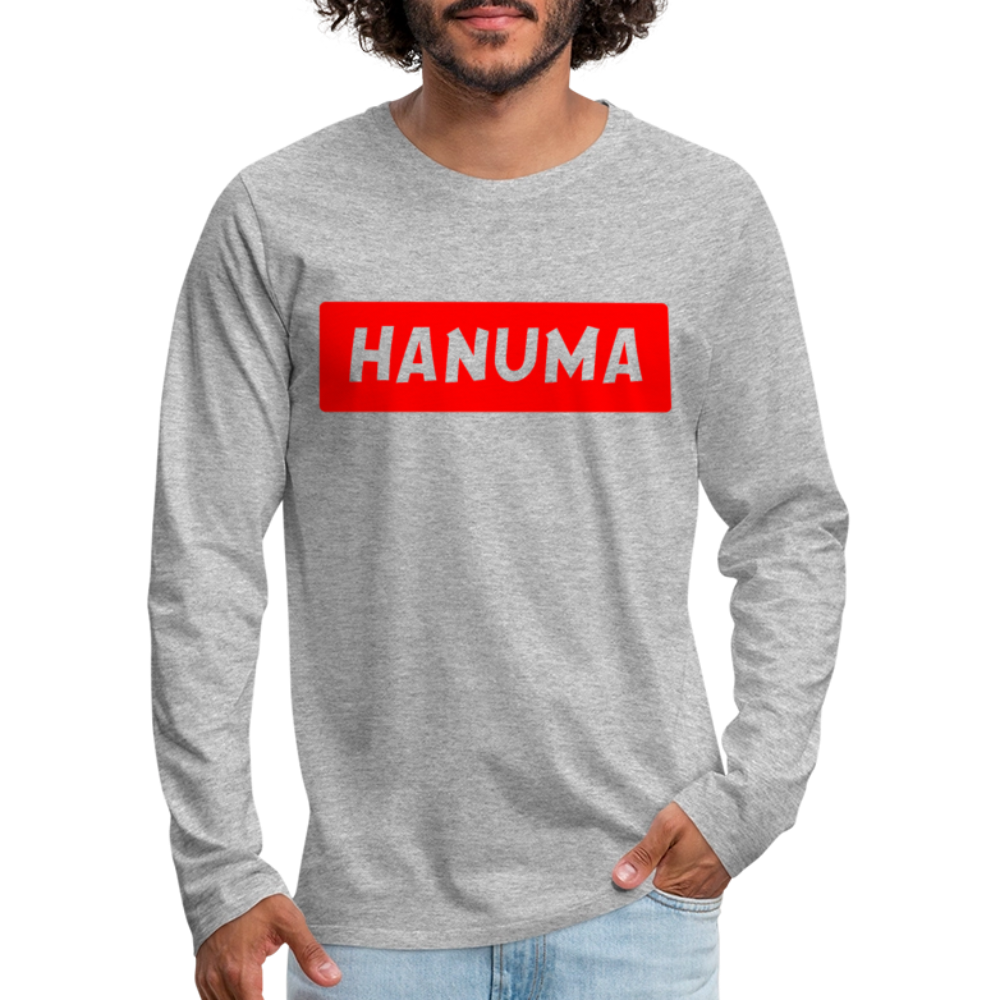Hanuma | Majica dugi rukav - heather gray