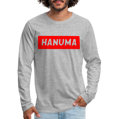 Hanuma | Majica dugi rukav - heather gray
