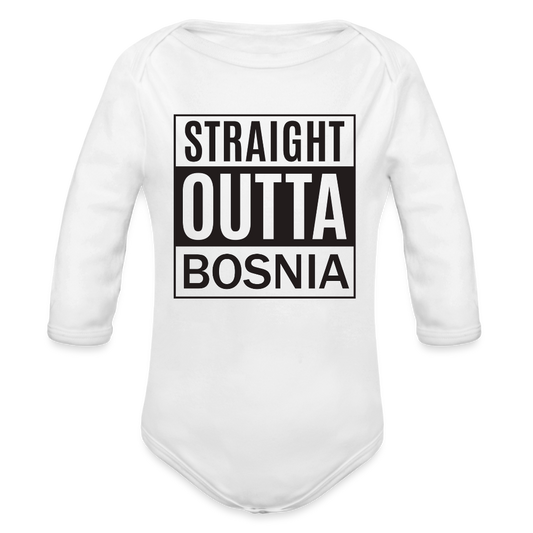 straight outta bosnia | bodi dugi rukav – proizvod iz moja bosna shop