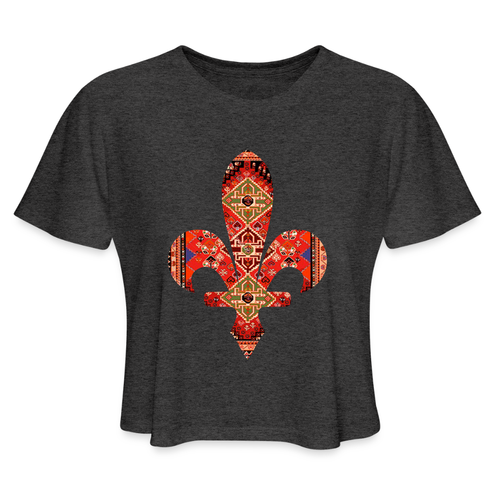 Ljiljan u Ćilimu | Kratka zenska majica - deep heather