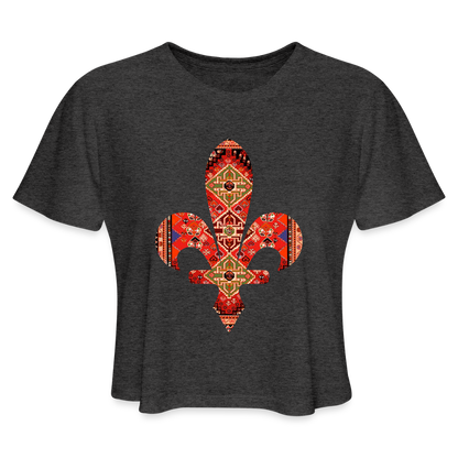 Ljiljan u Ćilimu | Kratka zenska majica - deep heather