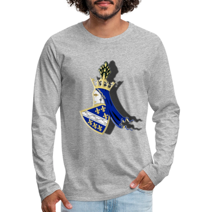 Kotromanići | Majica dugi rukav - heather gray