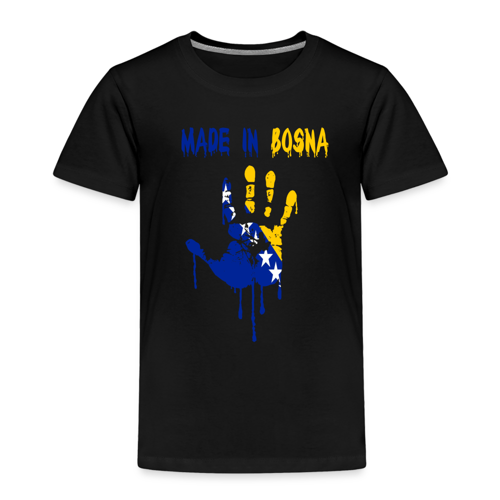 Made in Bosnia | Djecija majica - black