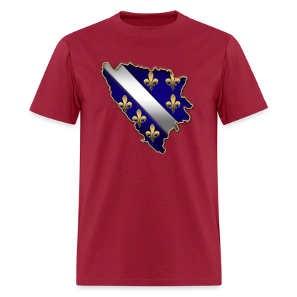 Sve ovo RBiH | Majica Kratki Rukav - dark red