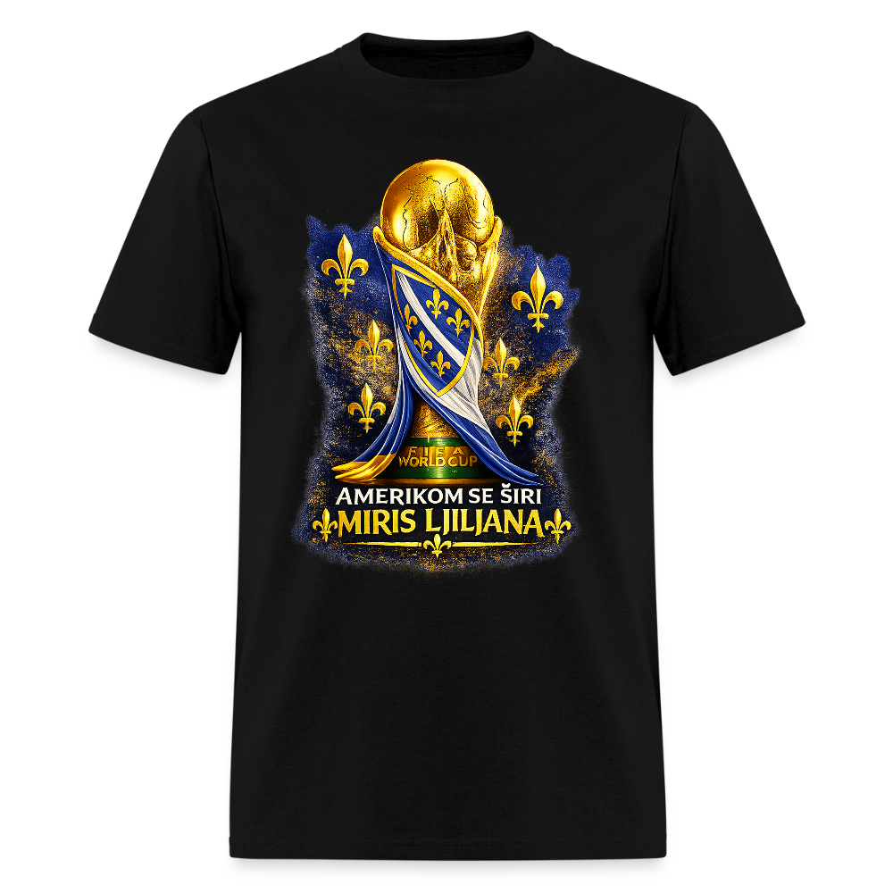 Miris ljiljana | Majica Kratki Rukav - black