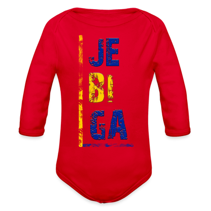 Jebiga | Bodi dugi rukav - red