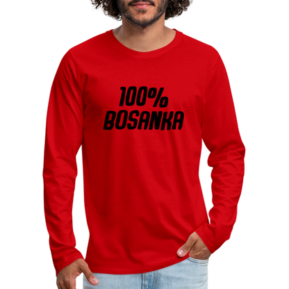 100% Bosanka | Majica dugi rukav - red