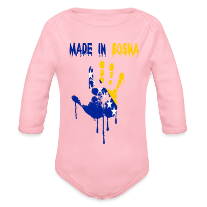 Made in Bosnia | Bodi dugi rukav - light pink