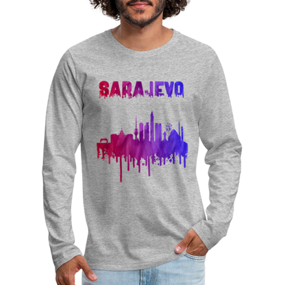 Sarjevo | Majica dugi rukav - heather gray