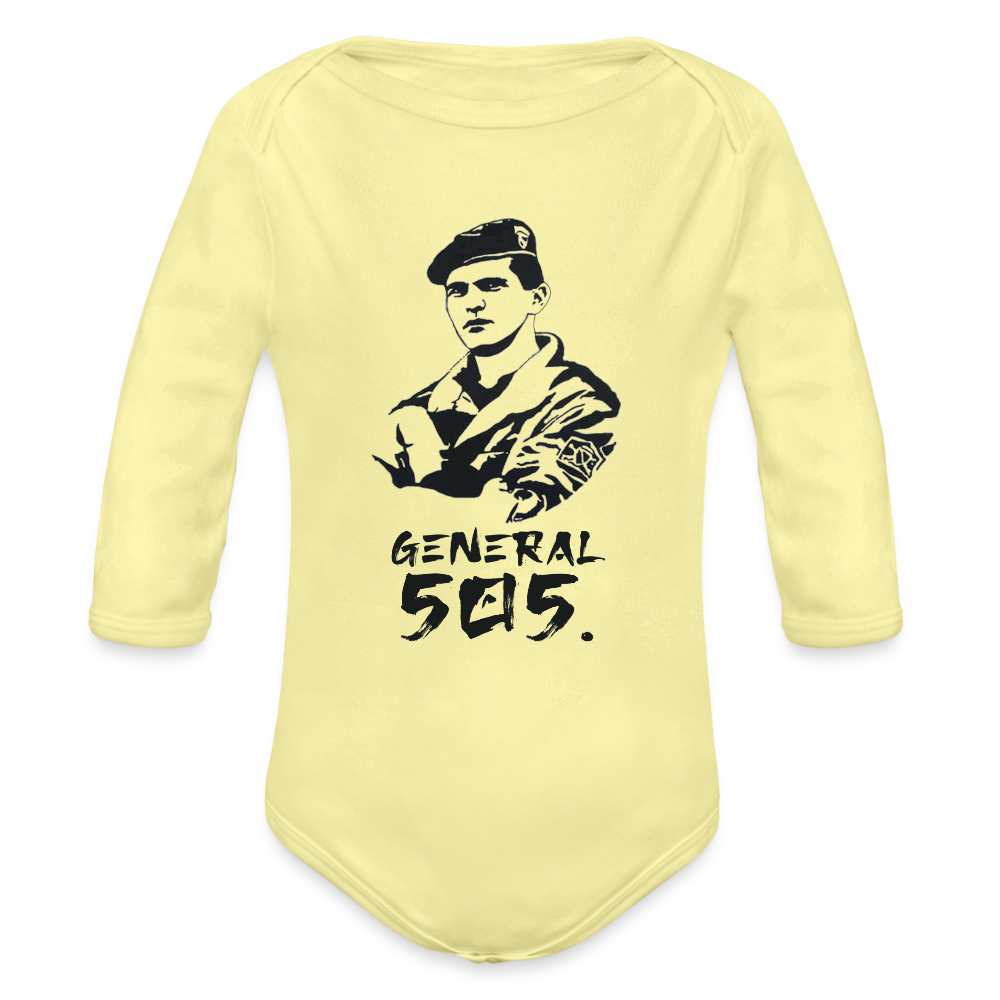 Izet Nanic | Bodi dugi rukav - washed yellow