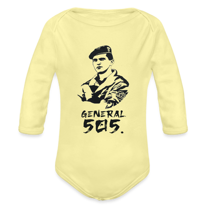 Izet Nanic | Bodi dugi rukav - washed yellow