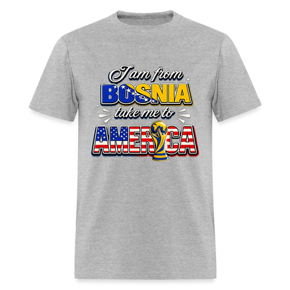 I'M FROM BOSNIA... | Majica Kratki Rukav - heather gray
