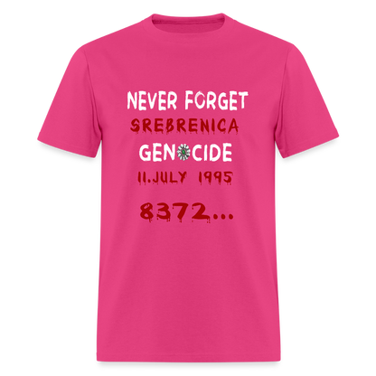Srebrenica | Majica kratki rukav - fuchsia