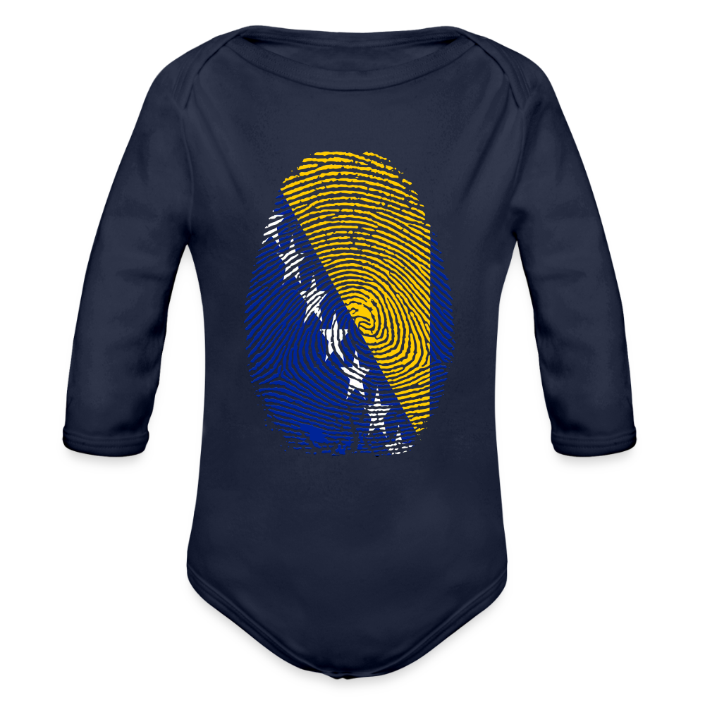 Otisak Bosnanski | Bodi dugi rukav - dark navy
