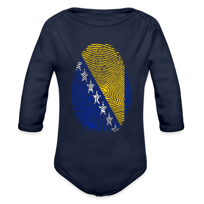 Otisak Bosnanski | Bodi dugi rukav - dark navy