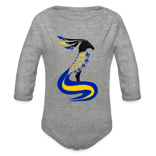 Fenix bosanksi | Bodi dugi rukav - heather grey