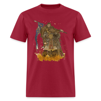 Viking Bosne | Majica Kratki Rukav - dark red