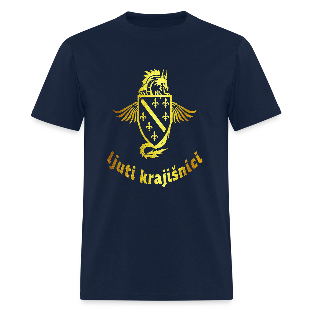 Ljuti krajišnici | Majica kratki rukav - navy