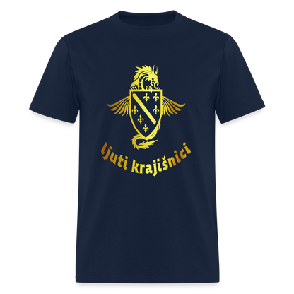 Ljuti krajišnici | Majica kratki rukav - navy