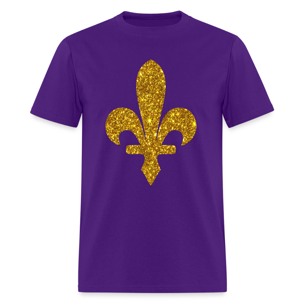 Zlatni ljiljan | Majica kratki rukav - purple
