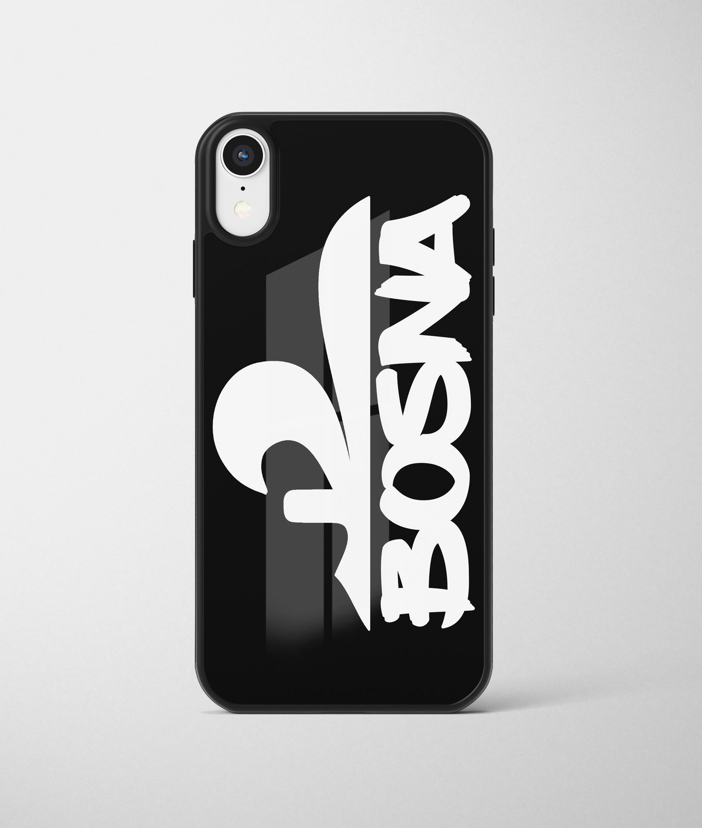 Bosana | Premium Staklena Maskica sa motivom ljiljana – patriotski simbol Bosne i Hercegovine