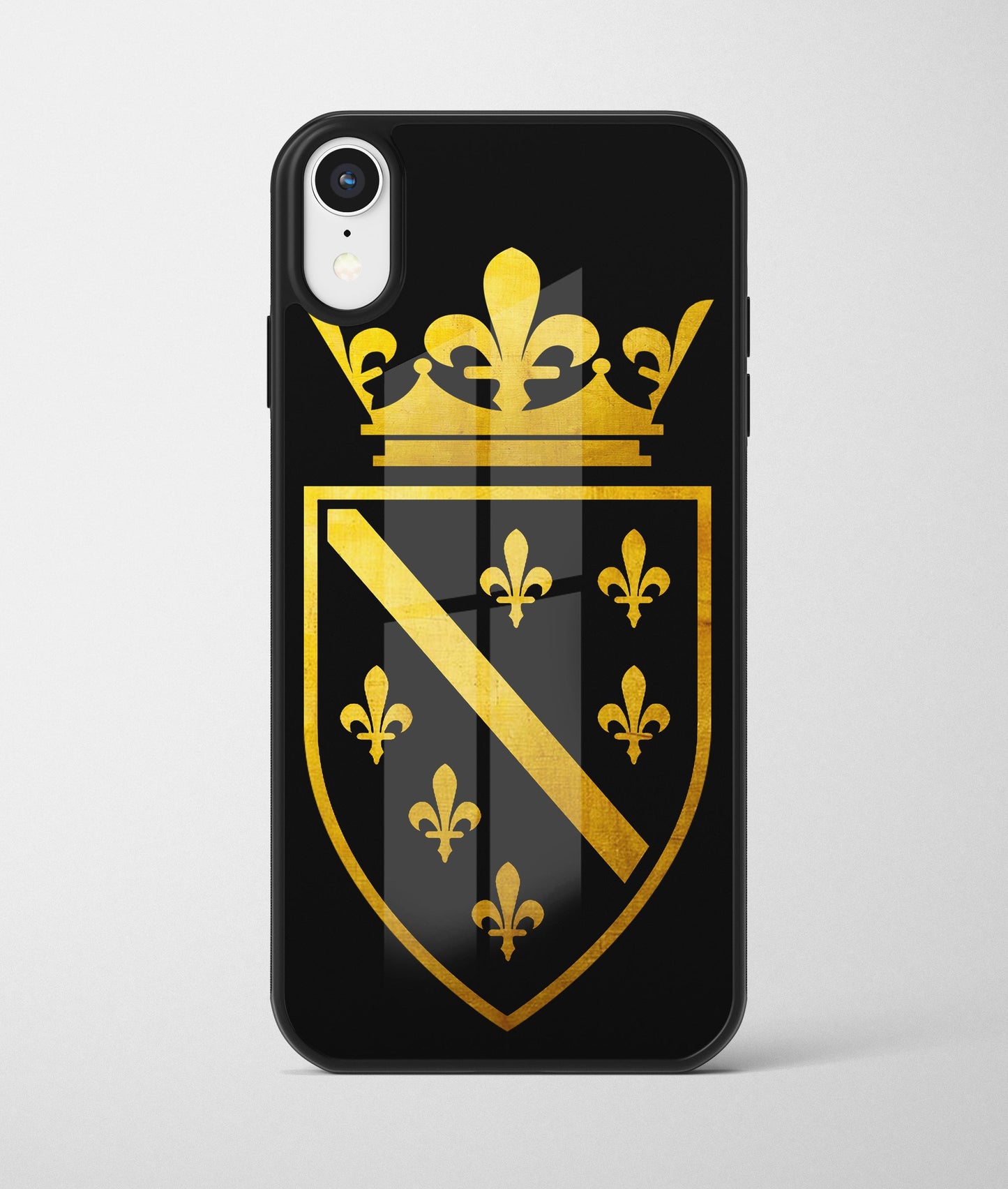 kruna ljiljana | premium staklena maskica – maskica sa simbolom ljiljana