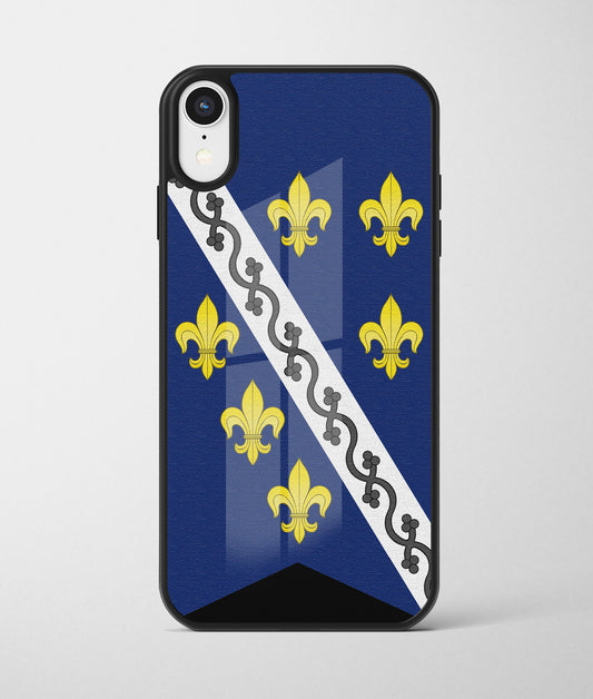 Kraljevina RBiH | Premium Staklena Maskica sa motivom ljiljana – patriotski simbol Bosne i Hercegovine