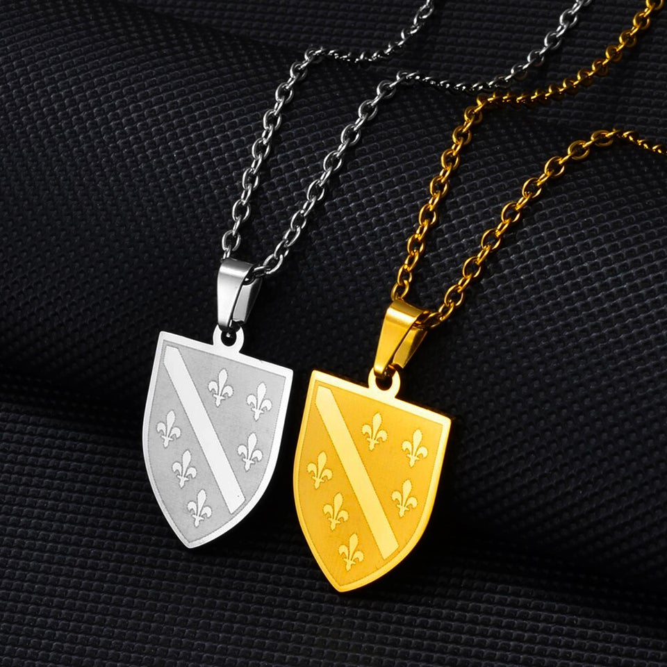 rbih | lanac – lančić sa ljiljanom, simbol Bosne