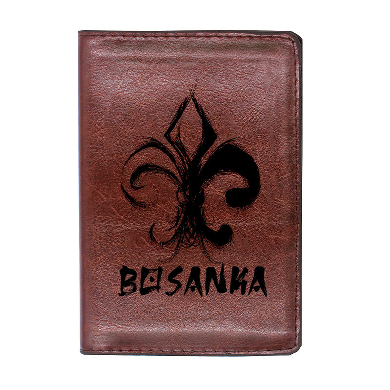 Bosanka | Futrola za pasoš sa motivom ljiljana š€“ patriotski simbol Bosne i Hercegovine