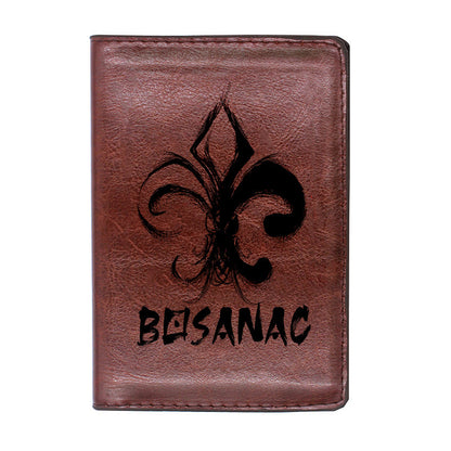 Bosanac | Futrola za pasoš sa motivom ljiljana š€“ patriotski simbol Bosne i Hercegovine