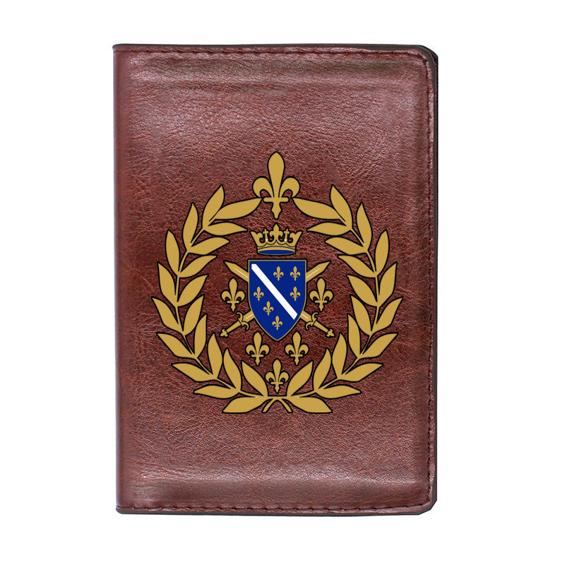 Vijenac Bosna | Futrola za pasoš sa motivom ljiljana š€“ patriotski simbol Bosne i Hercegovine