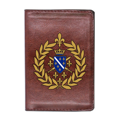 Vijenac Bosna | Futrola za pasoš sa motivom ljiljana š€“ patriotski simbol Bosne i Hercegovine