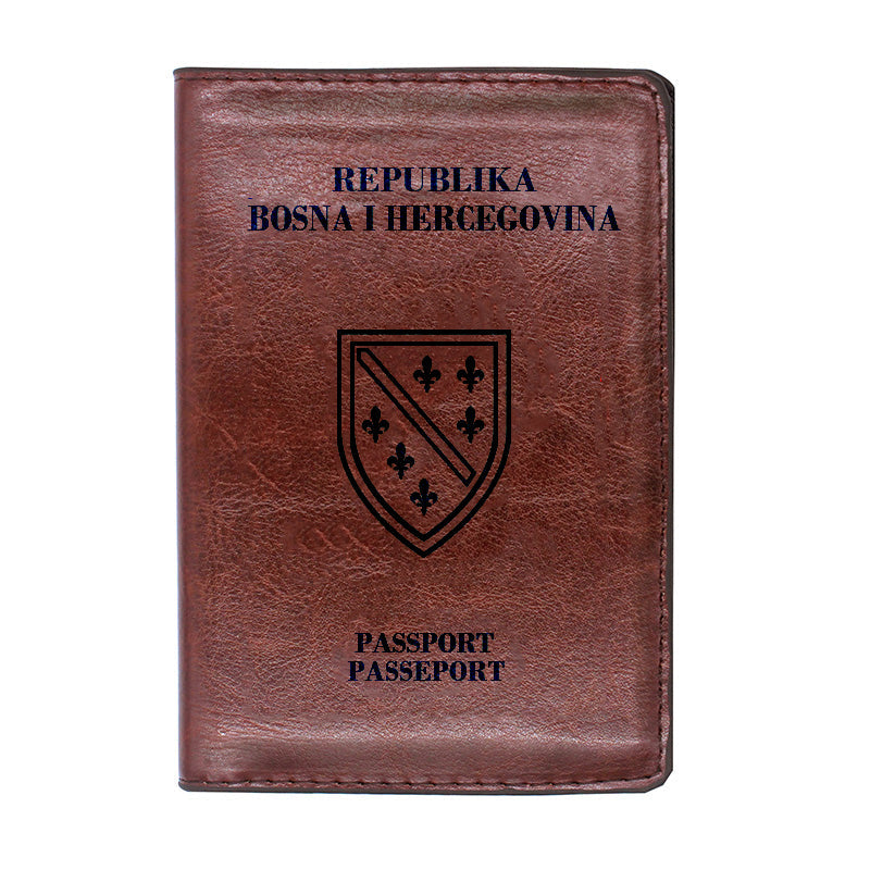 RBiH pasoš | Futrola za pasoš sa motivom ljiljana š€“ patriotski simbol Bosne i Hercegovine