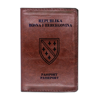 RBiH pasoš | Futrola za pasoš sa motivom ljiljana š€“ patriotski simbol Bosne i Hercegovine