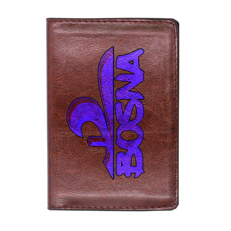 Ljiljan Bosanski | Futrola za pasoš sa motivom ljiljana š€“ patriotski simbol Bosne i Hercegovine