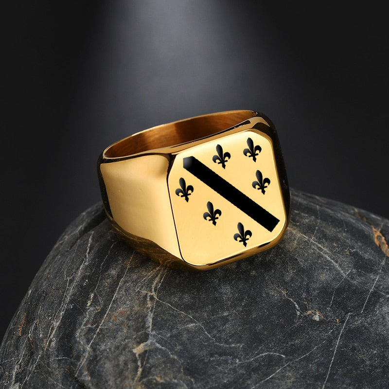 Ljiljani | Prsten sa motivom ljiljana â€“ patriotski simbol Bosne i Hercegovine