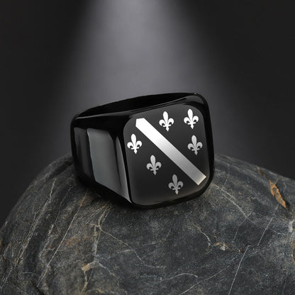 Ljiljani | Prsten sa motivom ljiljana â€“ patriotski simbol Bosne i Hercegovine