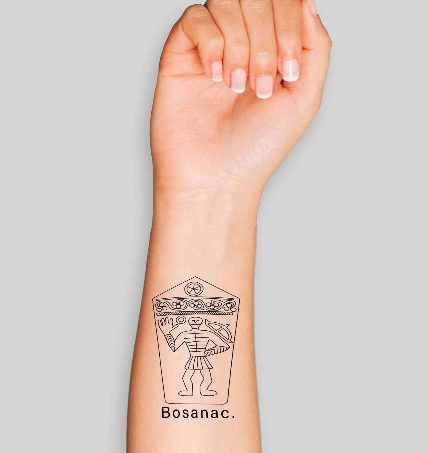 bosanac | privremena tetovaza – proizvod iz moja bosna shop