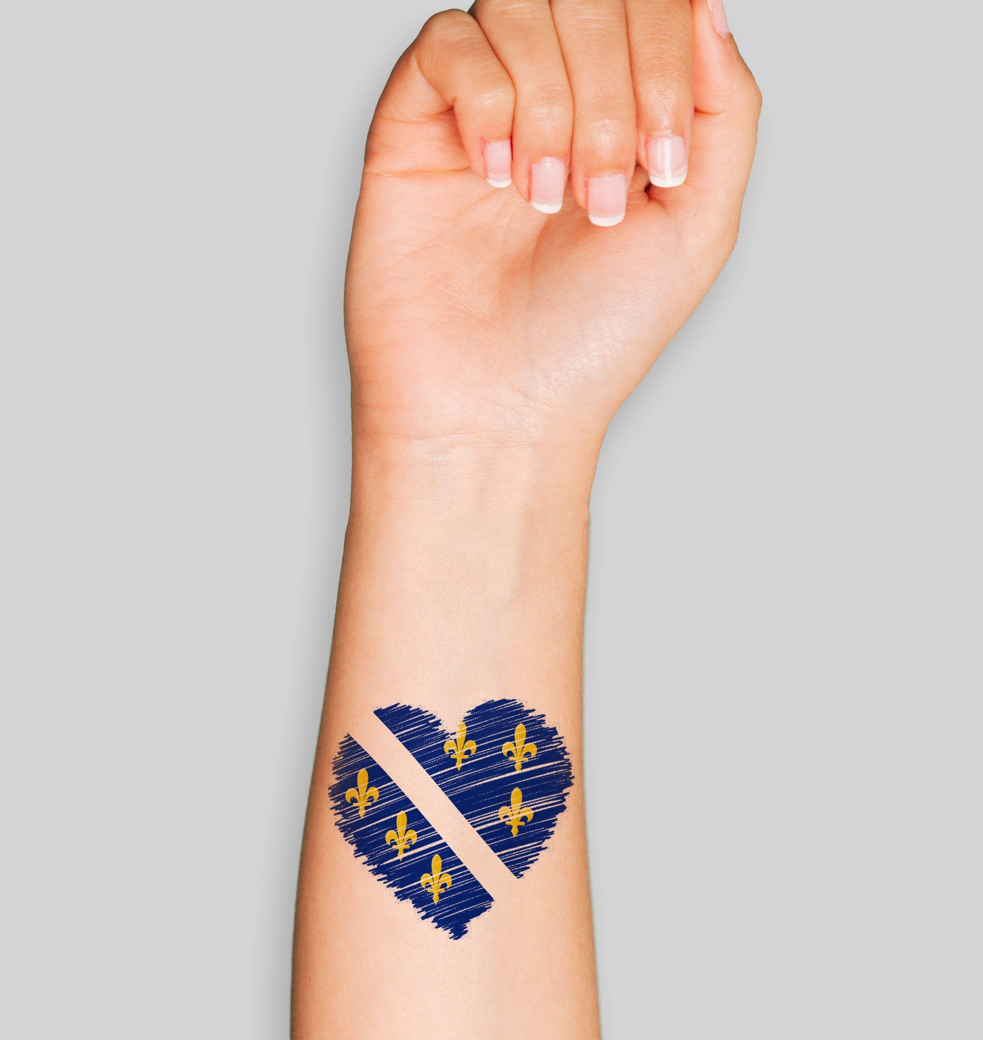 srce ljiljana | privremena tetovaza – proizvod iz moja bosna shop