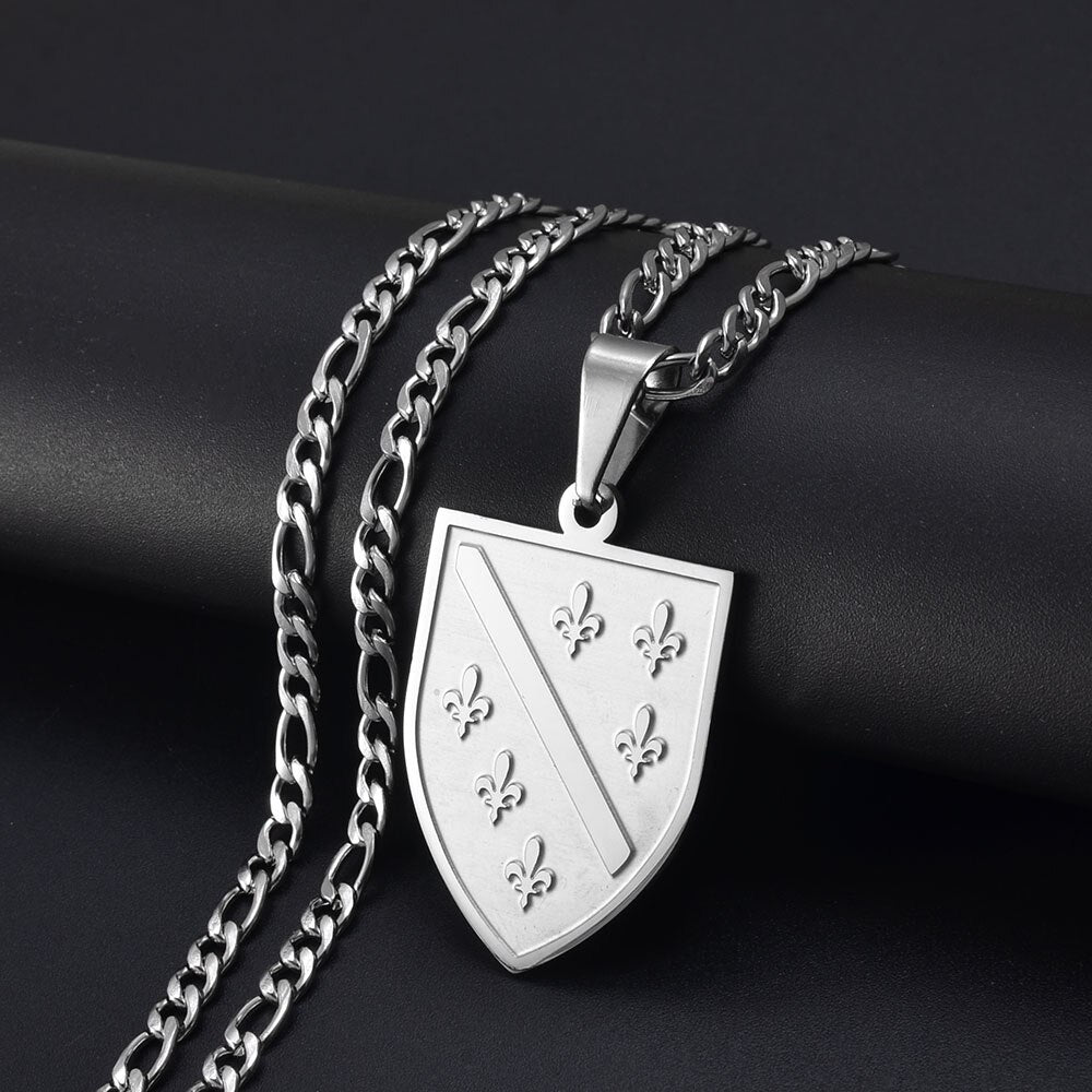 lanac s ljiljanom i grbom RBiH – simbol Bosne