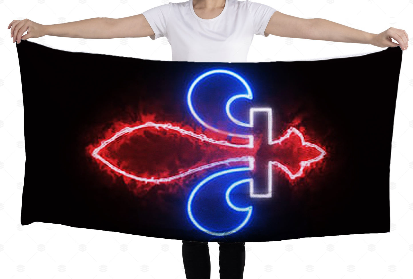 vatreni ljiljan | peskir – peškir sa simbolom ljiljana