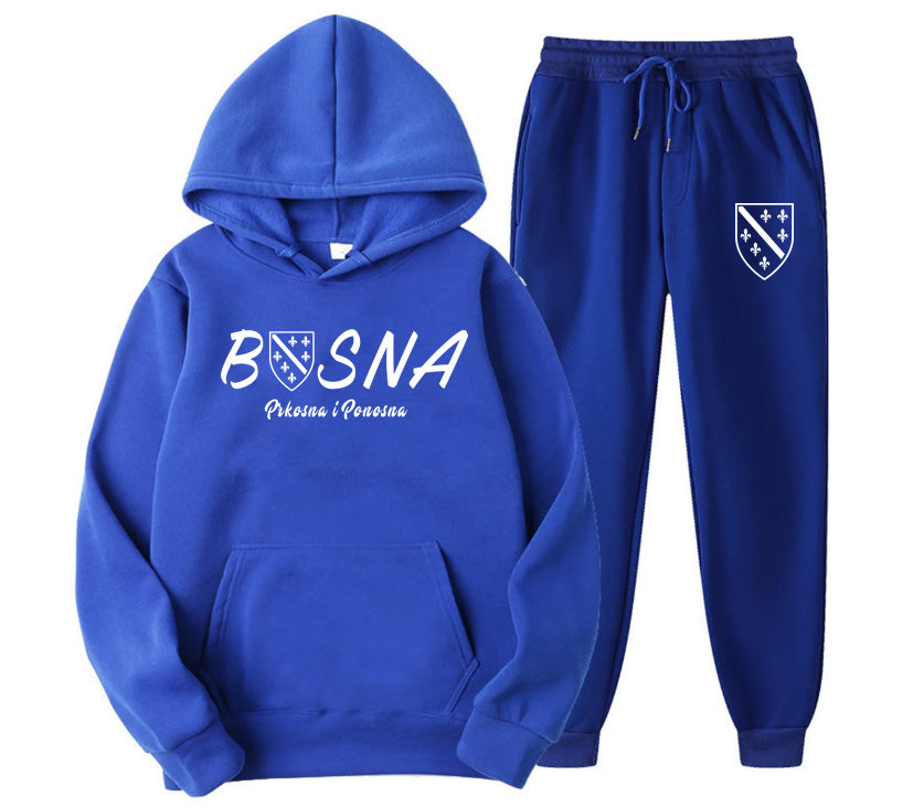 Bosna RBiH | Set Duks i Trenerka sa motivom ljiljana â€“ patriotski simbol Bosne i Hercegovine