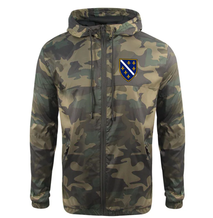 RBiH | Camouflage jakna sa motivom ljiljana â€“ patriotski simbol Bosne i Hercegovine