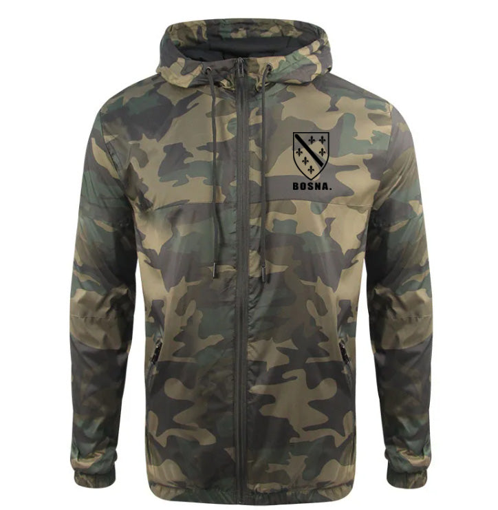 Bosna RBiH | Camouflage jakna sa motivom ljiljana â€“ patriotski simbol Bosne i Hercegovine