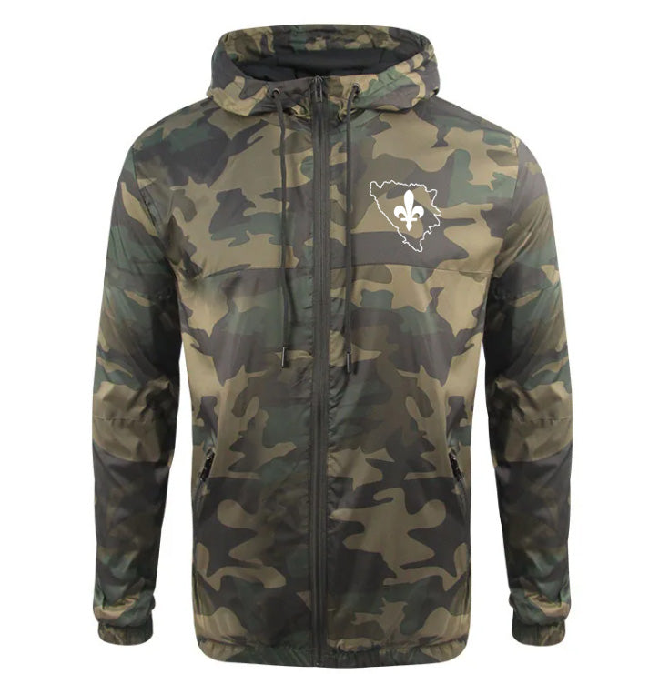 Ljiljan u granicama BiH | Camouflage jakna sa motivom ljiljana â€“ patriotski simbol Bosne i Hercegovine