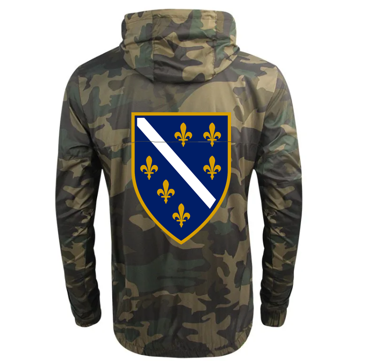 RBiH | Camouflage jakna sa motivom ljiljana â€“ patriotski simbol Bosne i Hercegovine
