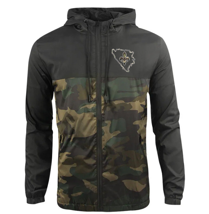 Ljiljan u granicama BiH | Camouflage jakna sa motivom ljiljana â€“ patriotski simbol Bosne i Hercegovine