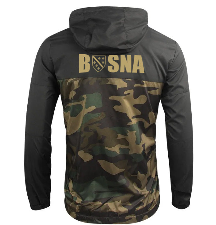 Bosna RBiH | Camouflage jakna sa motivom ljiljana â€“ patriotski simbol Bosne i Hercegovine