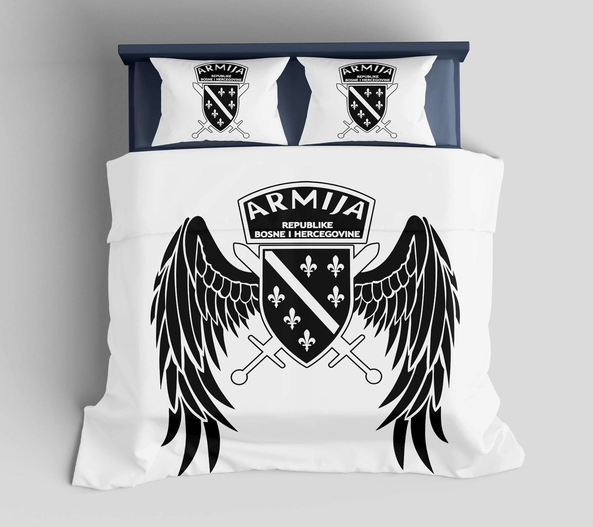 armija rbih | posteljina – posteljina sa grbom rbih