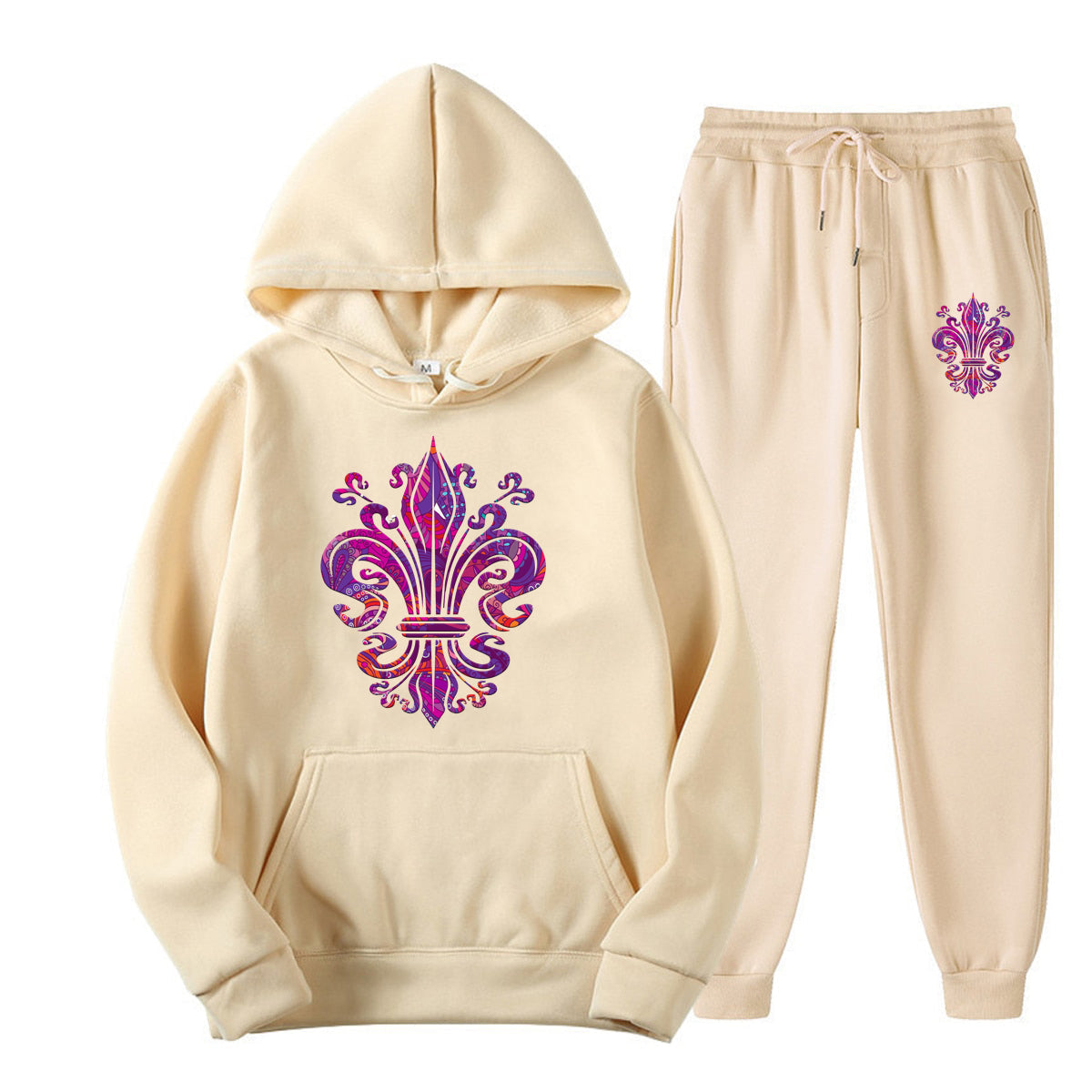 Ljubicasti ljiljan | Set Duks i Trenerka sa motivom ljiljana â€“ patriotski simbol Bosne i Hercegovine